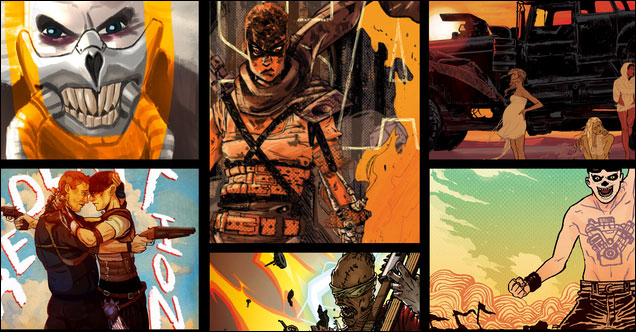 Artists unite for ‘shiny and chrome’ Fury Road Fan Zine