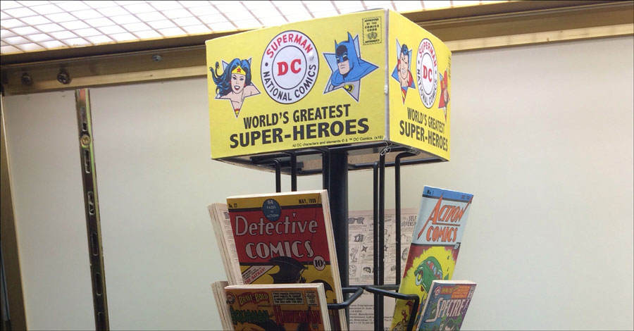 Hey kids, mini comic spinner rack coming soon from Cryptozoic Entertainment
