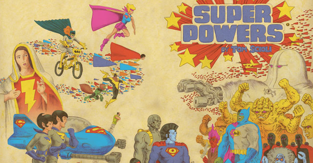 Check out Tom Scioli’s ‘Super Powers’ artwork