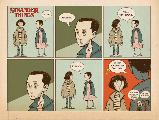 Stranger Things by Sonny Liew