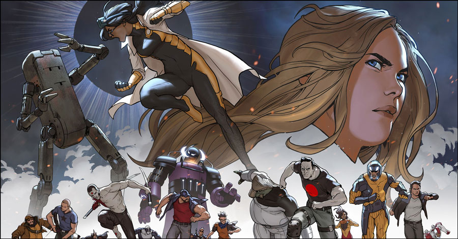 Faith teams with just about everyone in ‘Faith and the Future Force’ #1