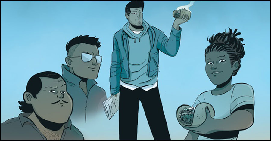 Smash Pages Q&A: Sebela & Kambadais serve up crime in ‘Short Order Crooks’