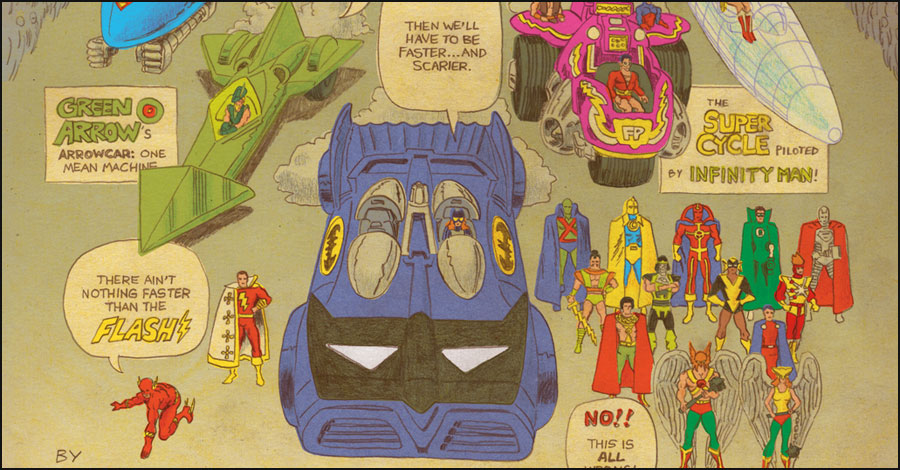 Read Tom Scioli’s ‘director’s commentary’ for his ‘Super Powers’ stories