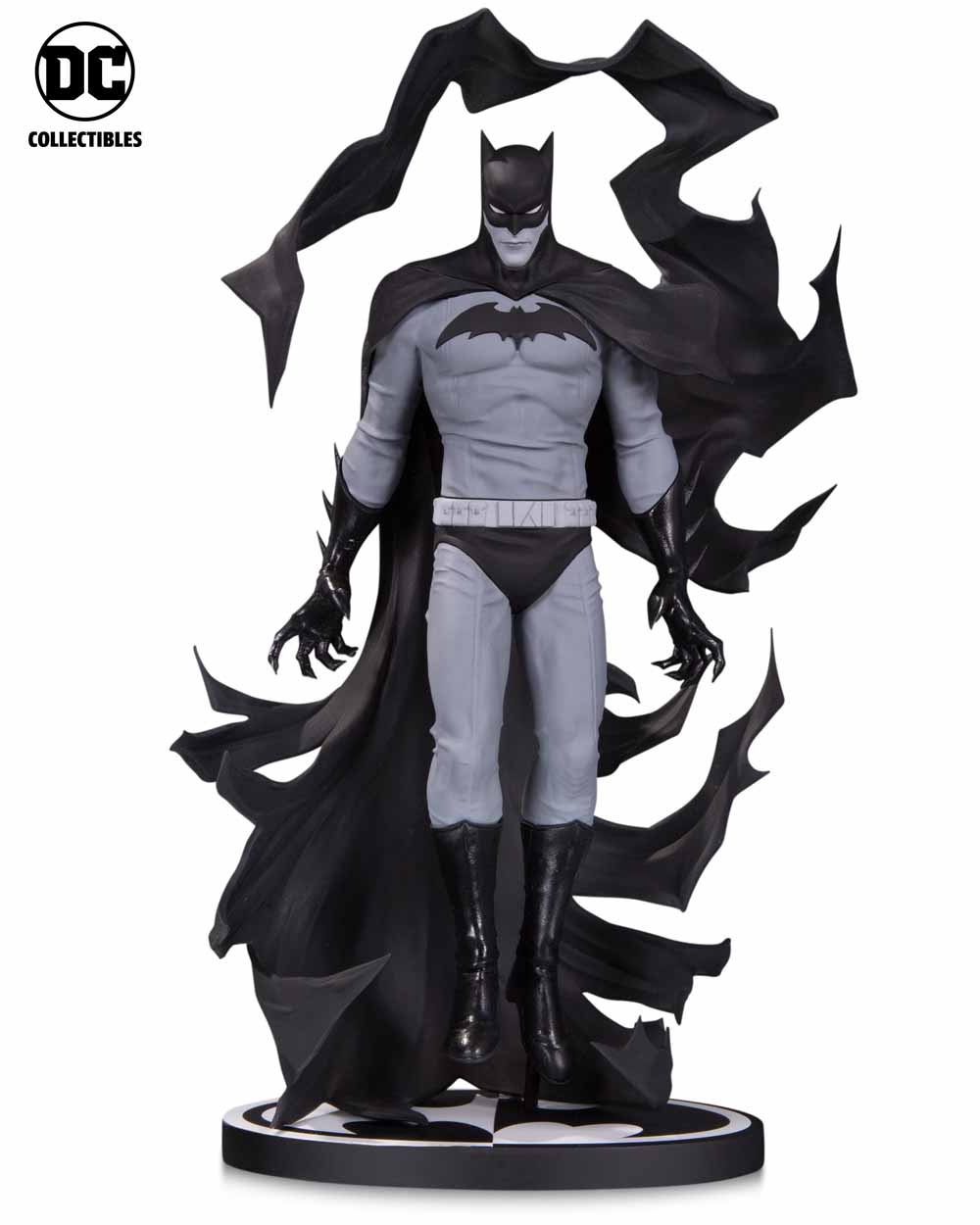 White batman. Коллекционная фигурка Batman. Фигурка Бэтмена в чёрно белом. Черный Бэтмен фигурка. Белый Бэтмен.