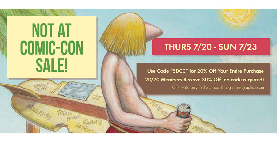Fantagraphics.com holds 20% off sitewide sale