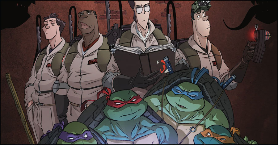 Ghostbusters + Ninja Turtles team up in second crossover