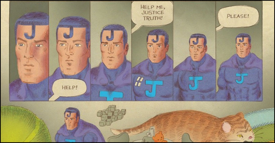 Action figures come to life in Tom Scioli’s ‘Truth to Power’