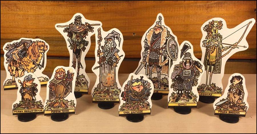 Chris Schweizer walks into Mordor with latest paper figure set