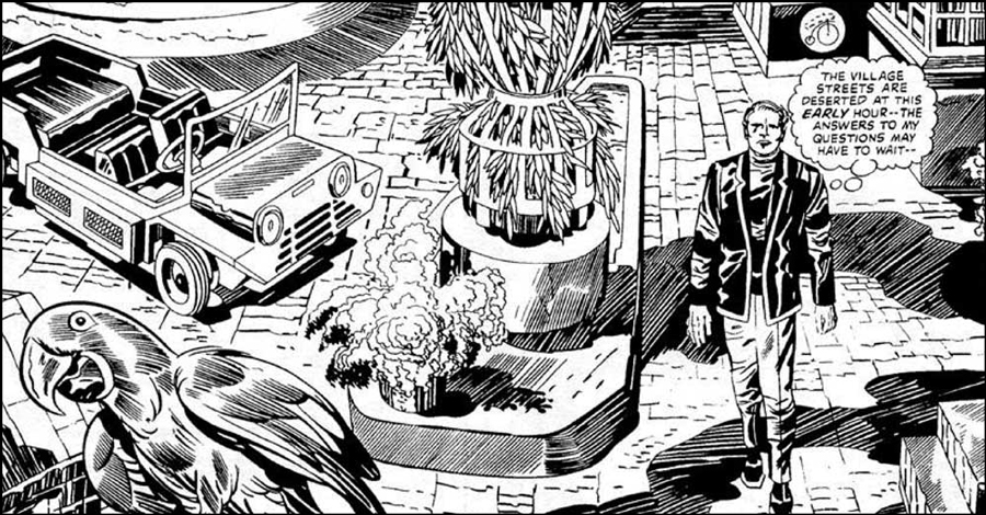 Lost Kirby/Kane ‘Prisoner’ comic coming from Titan Comics