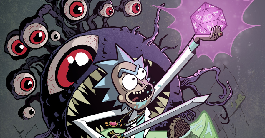 C2E2: ‘Rick & Morty,’ ‘Dungeons & Dragons’ cross over this summer
