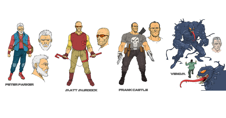 Check out André Lima Araújo’s unused ‘Old Man Peter Parker’ pitch