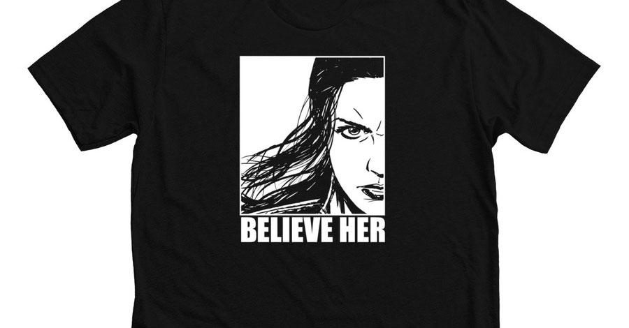 ‘Believe her’: ‘Lazarus’ team launches new T-shirt to support RAINN