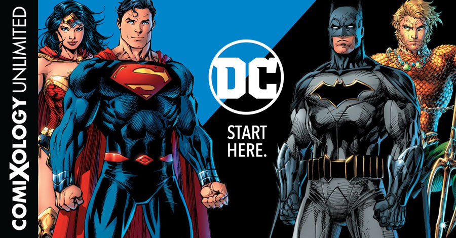 DC Comics titles now available via comiXology Unlimited