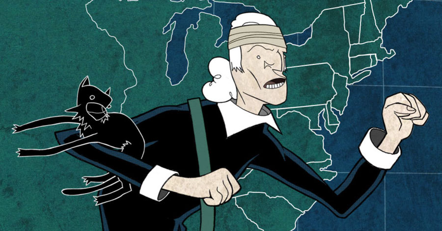 The first prez fights imposters in ‘Washington Unbound’