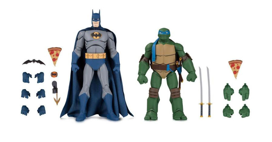 Holy cowabunga: Batman, Ninja Turtles team up for action figure sets
