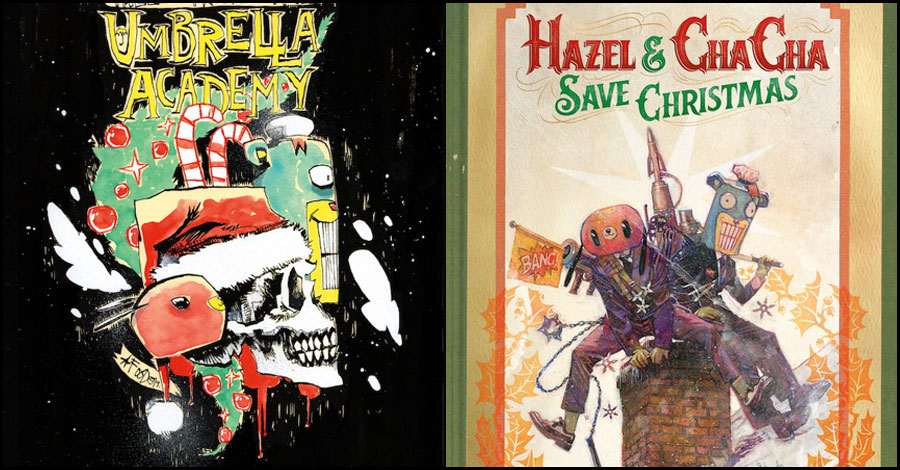 Umbrella Academy’s Hazel and Cha Cha get a Christmas one-shot