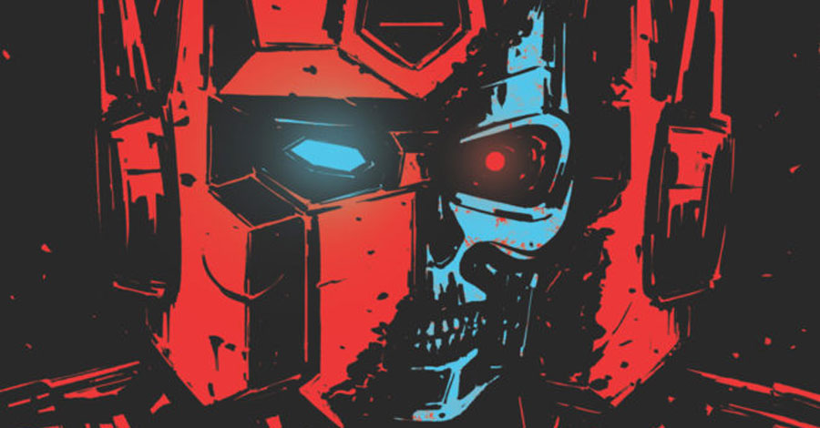 Transformers collide with the Terminator next March