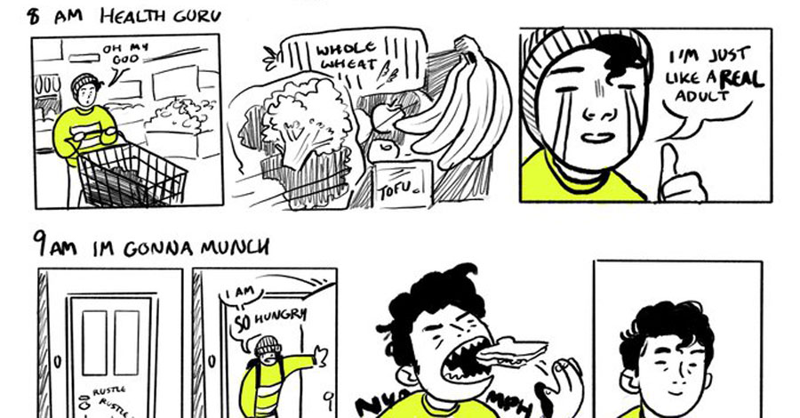 Cartoonists go all in on Hourly Comics Day