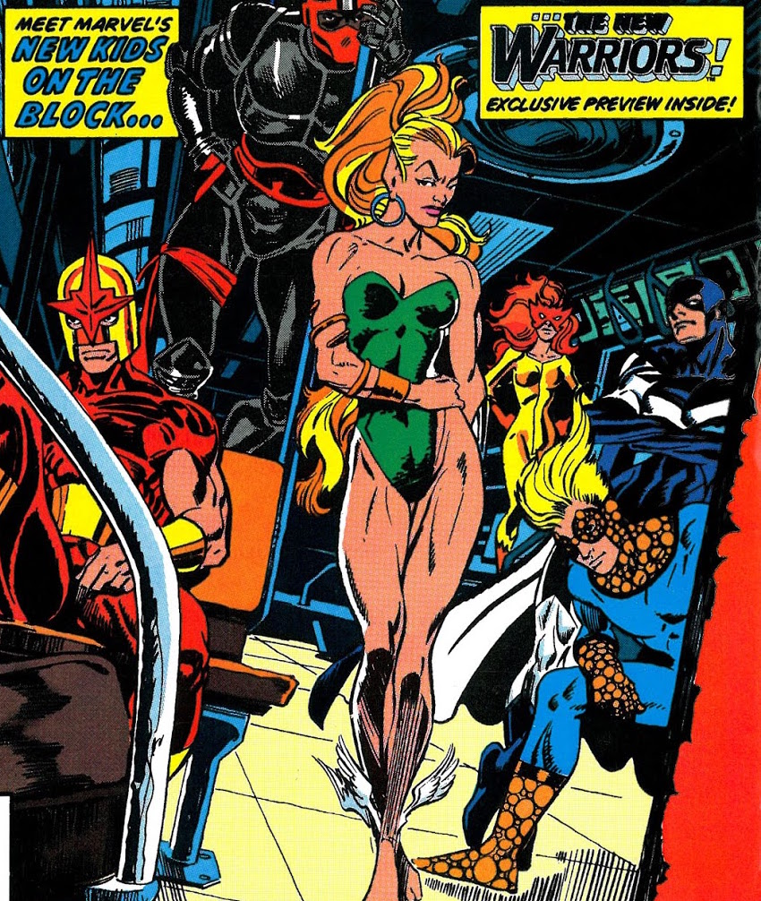 Marvel Age 89 - cover closeup