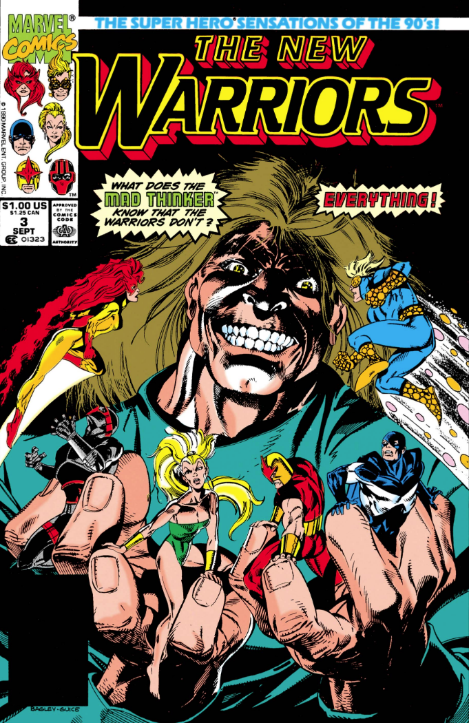 New Warriors 3 - cover