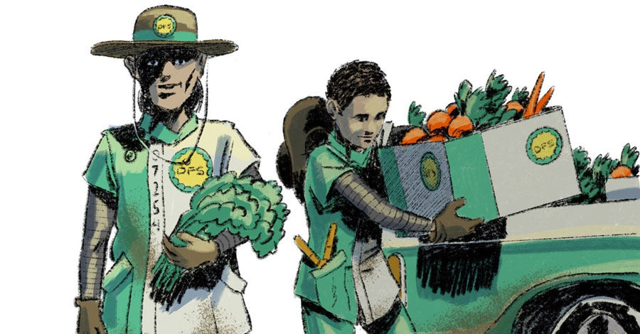 Sunday Comics | Ezra Claytan Daniels designs ‘new agencies that serve and protect’