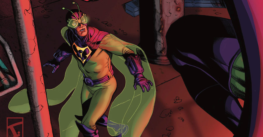 Dragonfly meets Dragonflyman in ‘The Wrong Earth: Night & Day’