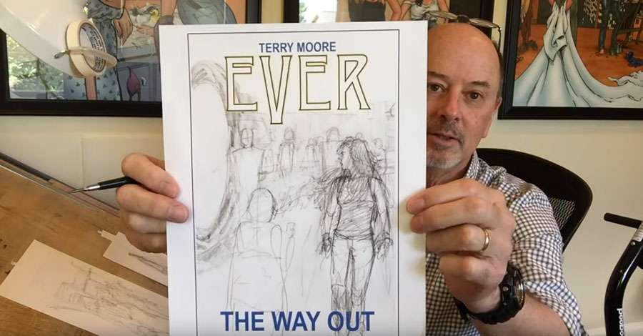 Terry Moore announces new graphic novel ‘Ever: The Way Out’