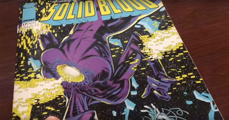 Out of thin air, Kirkman + Ottley’s ‘Solid Blood’ #17 arrives in comic shops this week