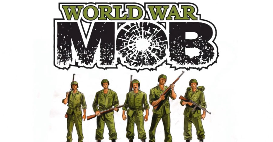 Delsante + Caracuzzo put a contract out on Mussolini in ‘World War Mob’