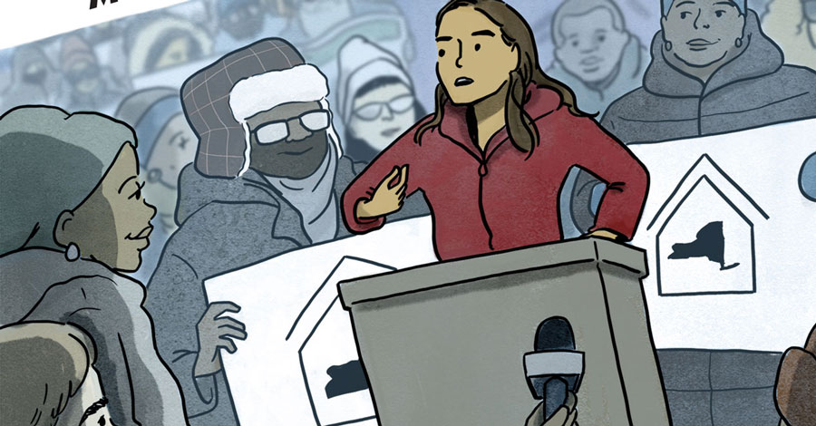 New graphic novel will cover NY State Senator Julia Salazar’s first year in office