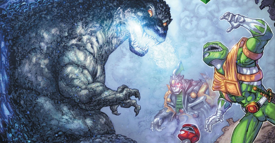 Godzilla meets the Power Rangers in March