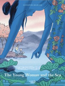 Cover of The Young Woman and the Sea by Catherine Meurisse