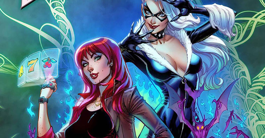 Mary Jane Watson teams with the Black Cat for new ‘Dark Web’ miniseries