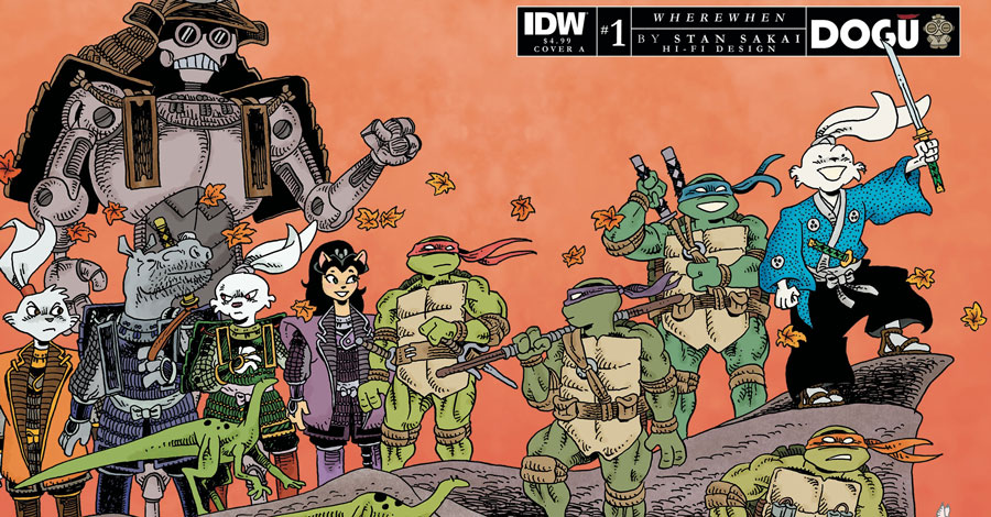 Usagi + Ninja Turtles meet again in ‘WhereWhen’