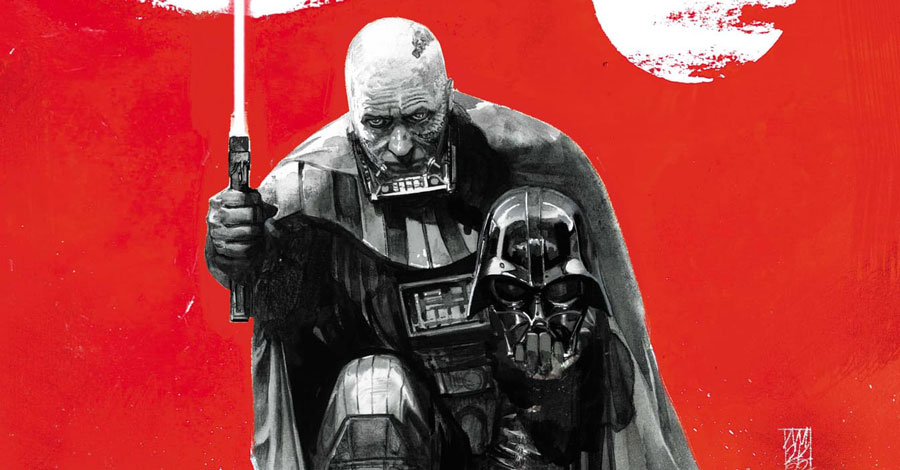 It’s Vader time in the latest ‘Black, White & Red’ anthology from Marvel