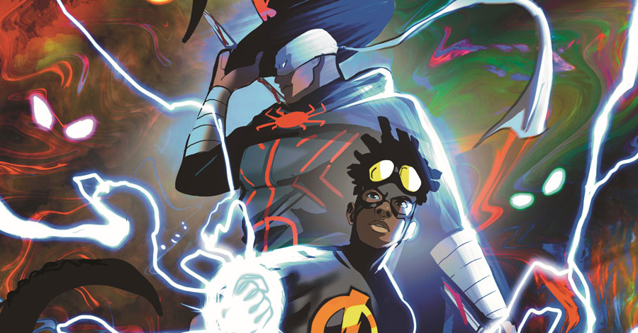 Static teams with Anansi in a new special arriving in June