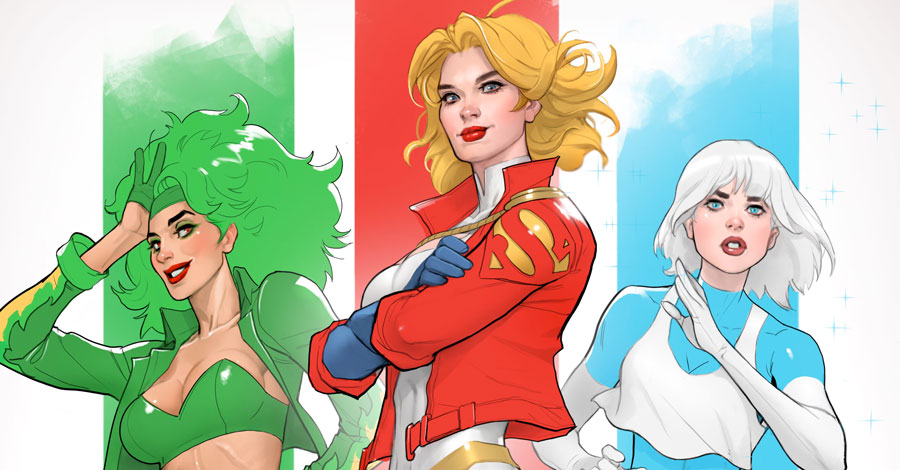 DC announces new titles featuring Power Girl, Fire & Ice