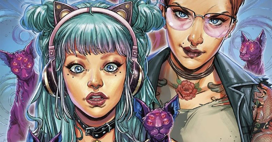 Andolfo + Braga will release ‘Purr Evil’ on the world in July