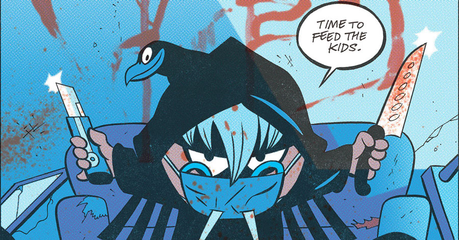 Oni Press will publish Jay Stephens’ horrifying Harvey Comics tribute ‘Dwellings’