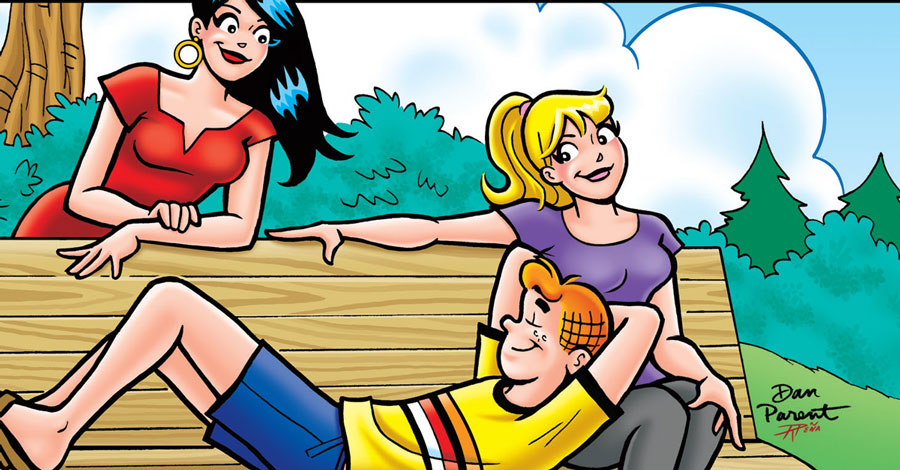 Ghost Fox takes a radical trip back in time in this preview of ‘Archie Jumbo Comics’ #343