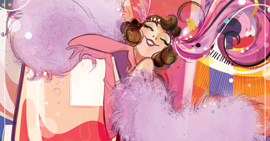 Mat Groom + Kelly McMahon crowdfund a 1920s speakeasy-themed ‘Bad Blood’ card game