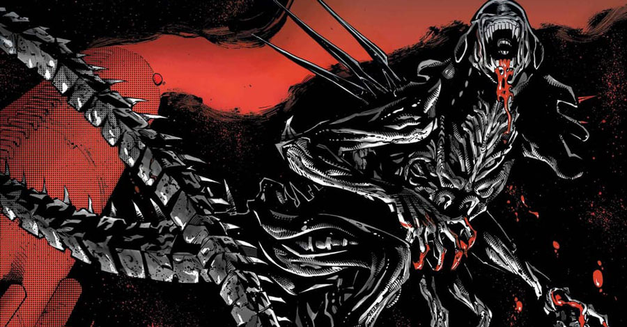 Xenomorphs are out for the red stuff in ‘Alien: Black, White & Blood’
