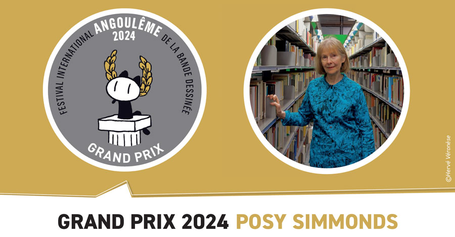 Quick Hits | Posy Simmonds wins the 2024 Grand Prix at Angoulême