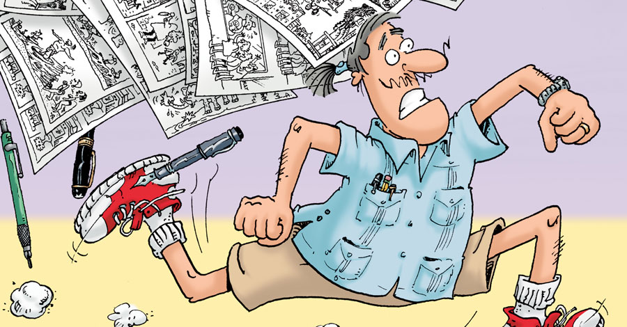 Slugfest | Dark Horse will release Sergio Aragonés’ ‘Louder Than Words, Actions Speak’