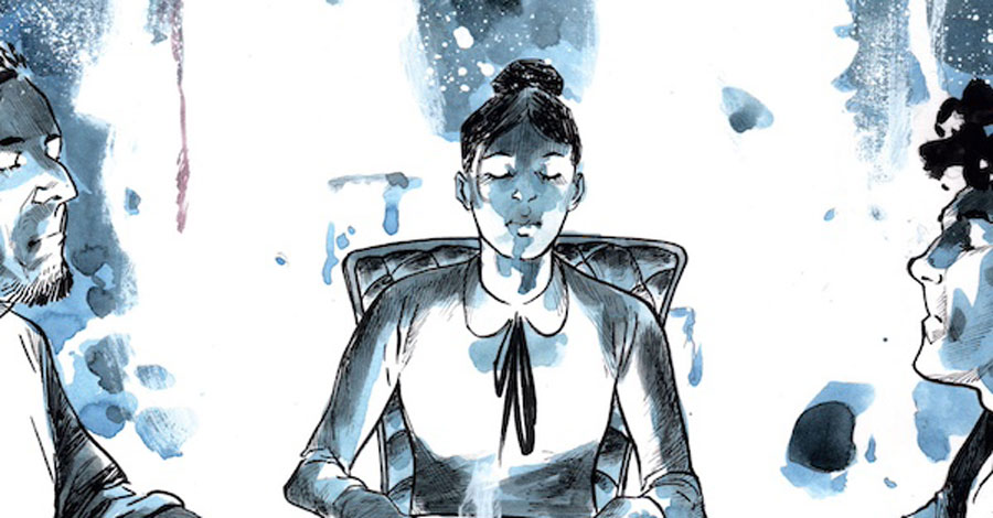 Clay McLeod Chapman + Andrea Mutti conjure up ‘Seance in the Asylum’ at Dark Horse