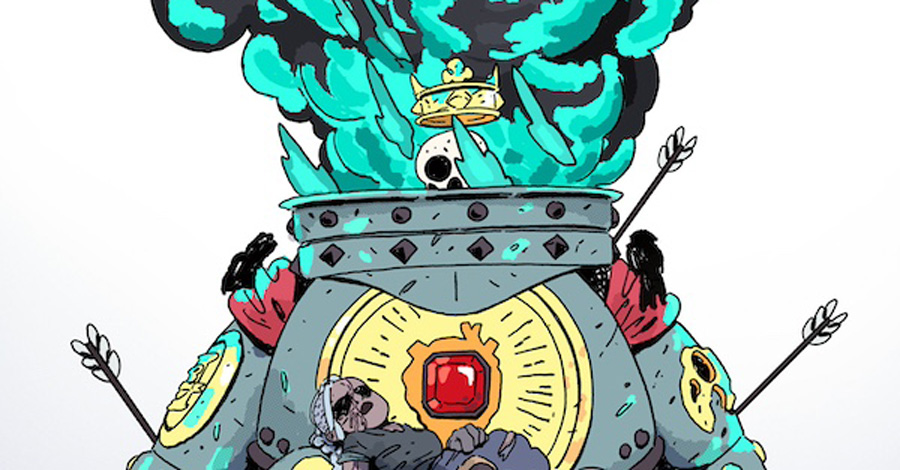 Daniel Freedman + CROM return for a third volume of ‘Birdking’