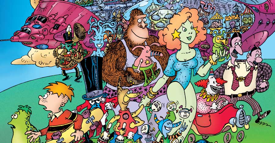 Dark Horse will collect the 2000 miniseries ‘Space Circus’ this December