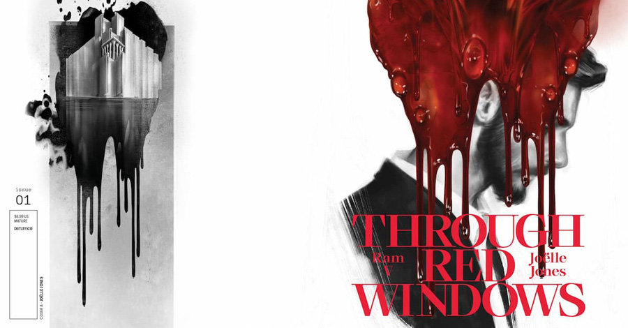 Ram V +  Joëlle Jones bring ‘Through Red Windows’ to DSTLRY