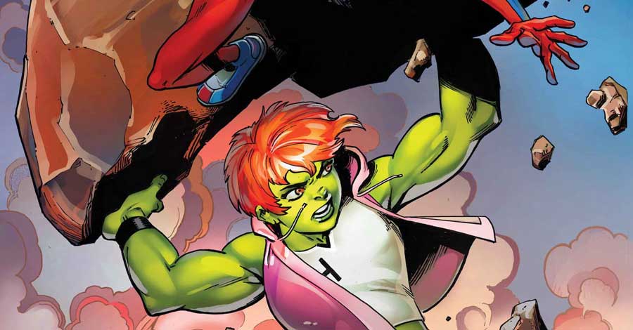 The ever lovin’ Hulkette debuts in ‘Spider-Boy’ #13