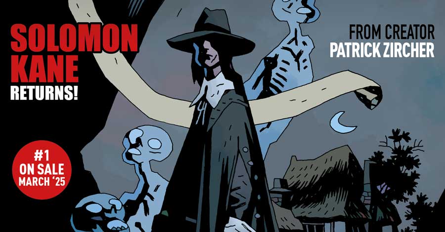 Solomon Kane will return to comics next year